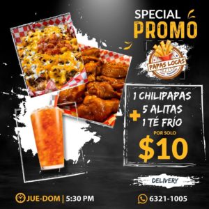 Promociones | Papas Locas